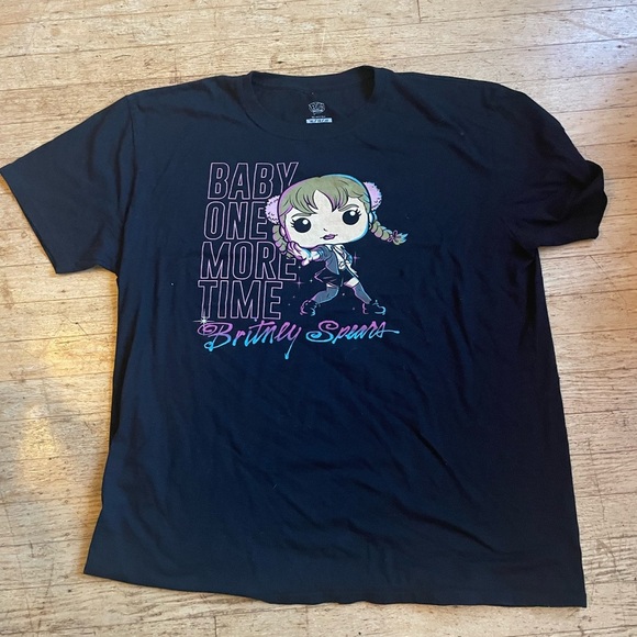 Funko Pop Brittney Spears Baby one more time large Tee shirt - Picture 1 of 4